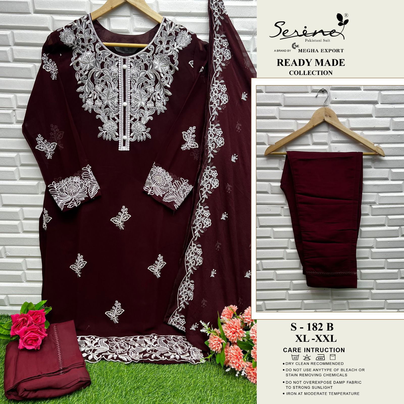 Serine S182 A-B Pakistani Readymade Suits Catalog